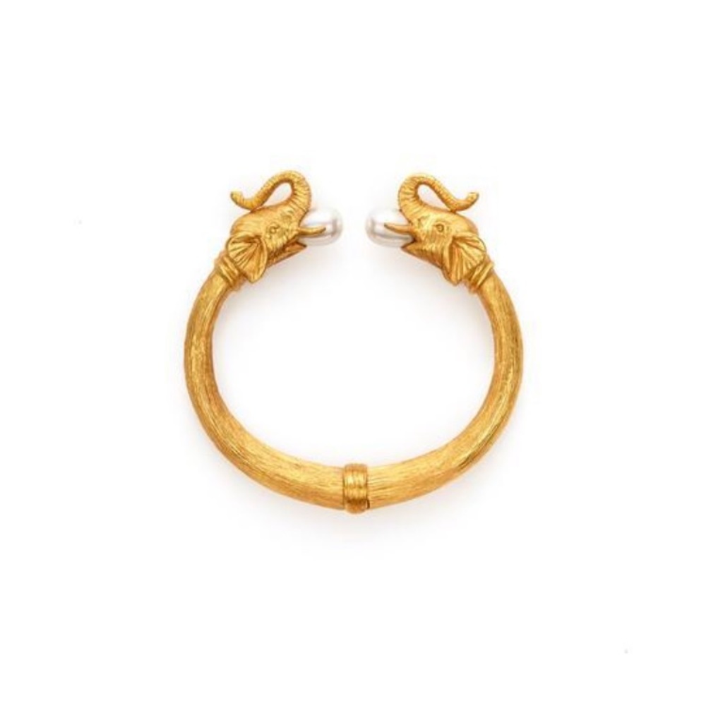 Julie vos elephant hinge cuff